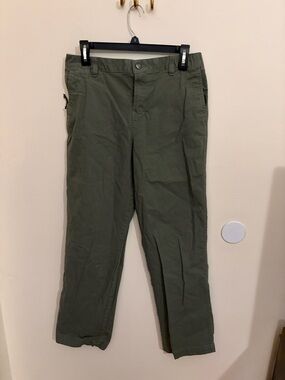 Women’s Columbia Olive Green Straight-Leg Pants
